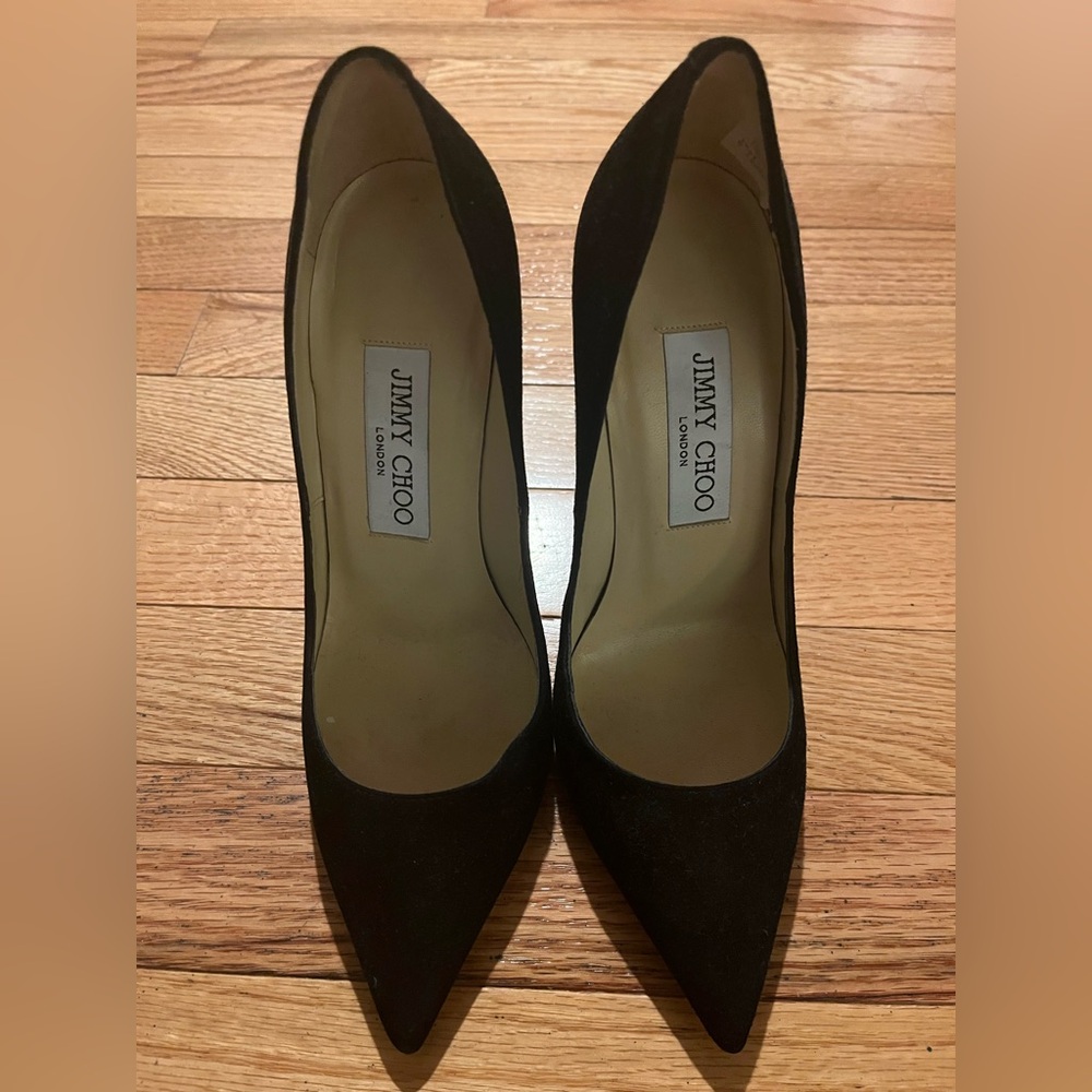 Jimmy Choo Black Heels Classic Elegance